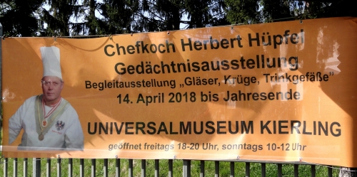 Im Museum Klosterneuburg-Kierling wurde die Ausstellung "In Memoriam Herbert Hüpfel" eröffnet: wir waren auch dabei!